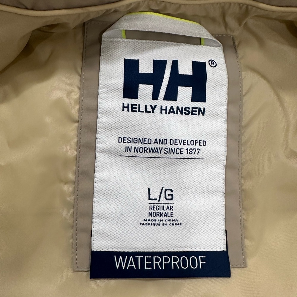 Helly Hansen Tan Raincoat - Picture 3 of 8